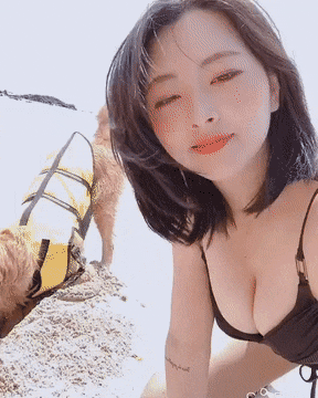 前 육군 홍보모델 조한별 비키니 이미지 #1