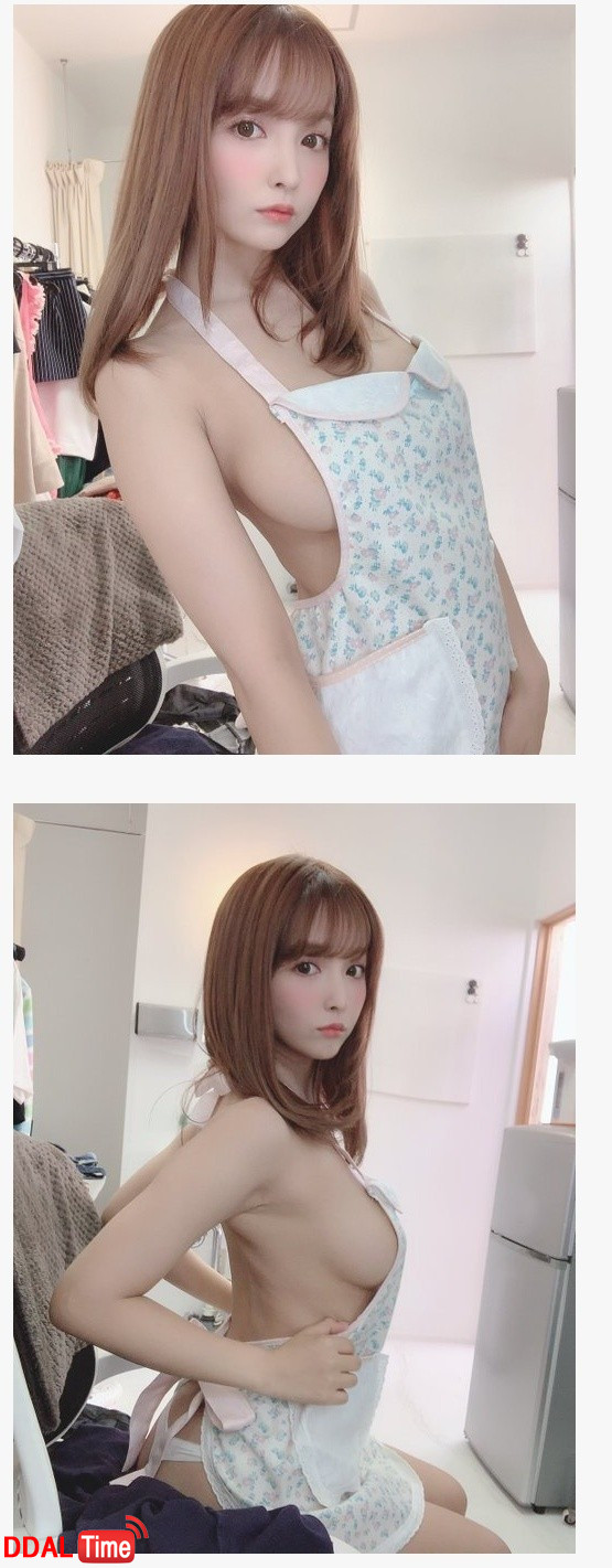 미카미 유아 알몸 앞치마 ㄷㄷ 이미지 #1