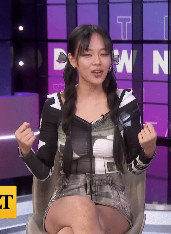 언더붑 상태로 방송출연한 비비 이미지 #4