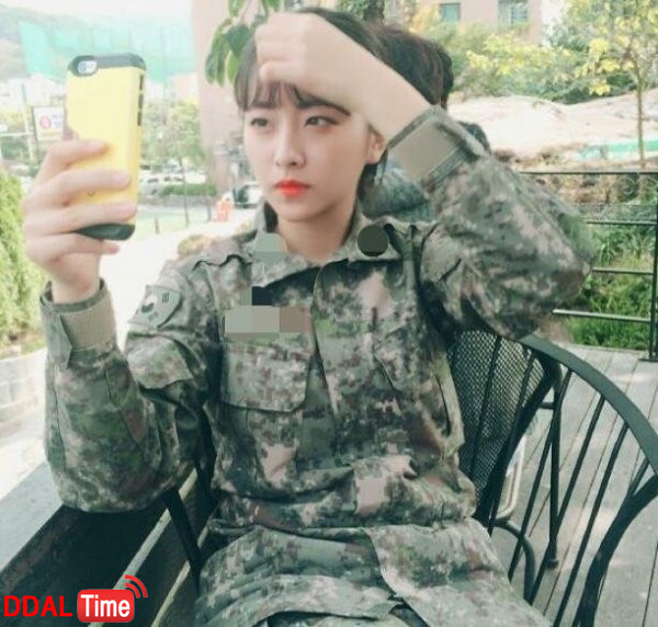 전 육군 홍보 모델 눈나 이미지 #2