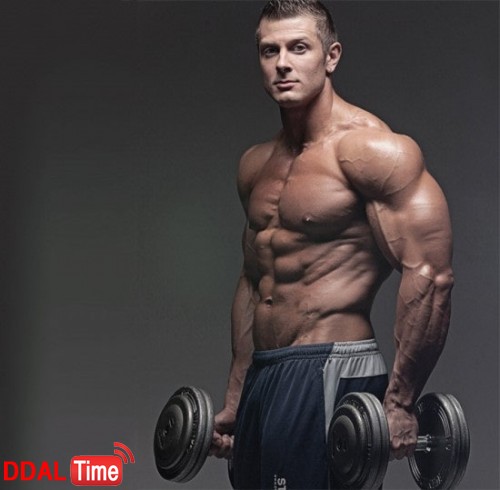 근육 지리는 몸 이미지 #2