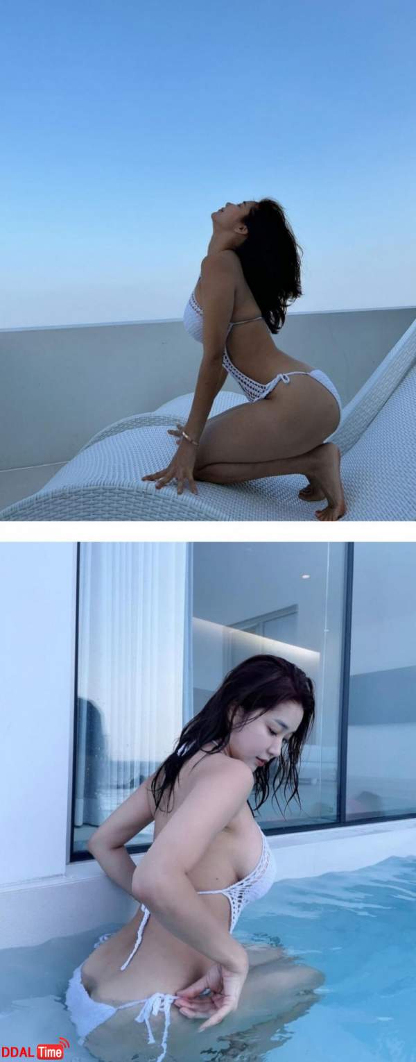 풀빌라에 간 오또맘 옆슴 노출 레전드 이미지 #1