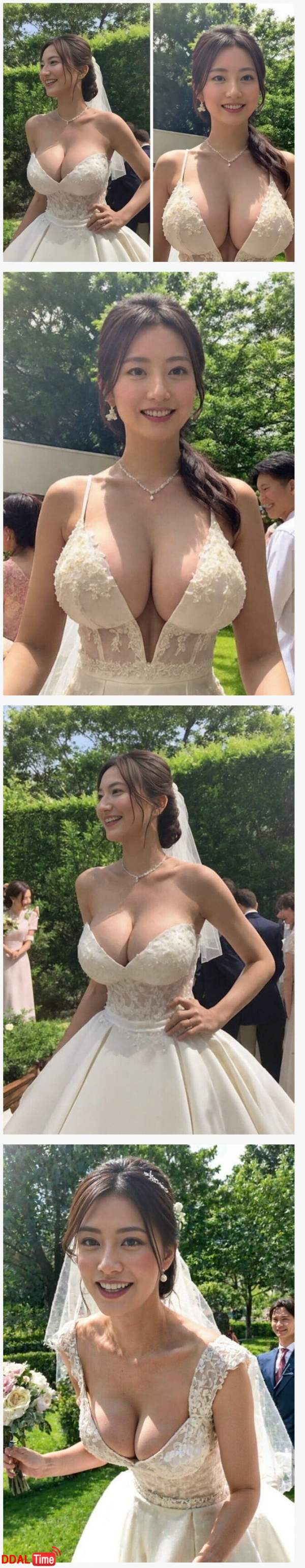 인스타에 항상 뜨는 웨딩 거유녀 이미지 #1