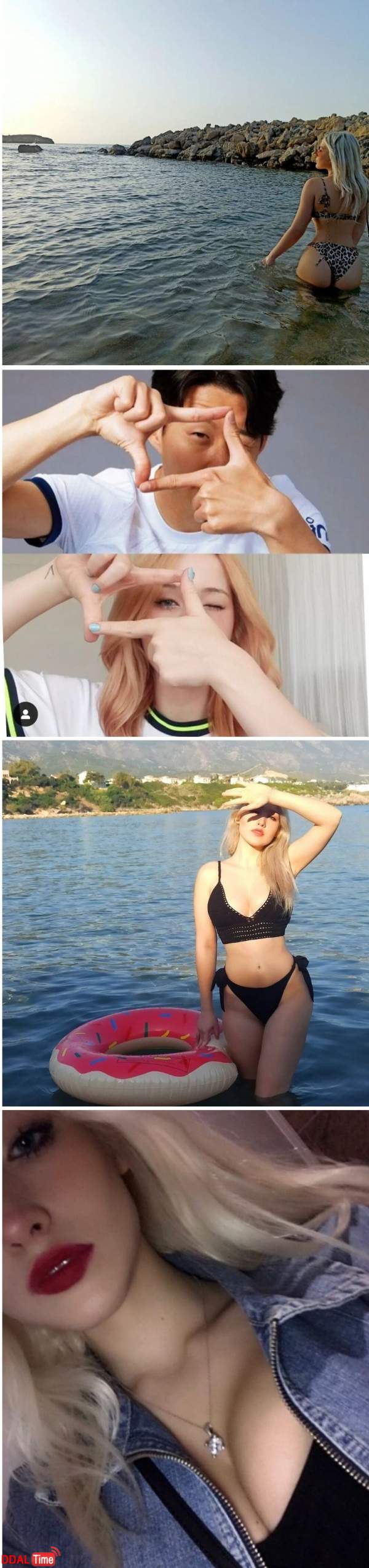 ㅇㅎ) 손흥민 세레머니를 따라하는 누나 이미지 #1