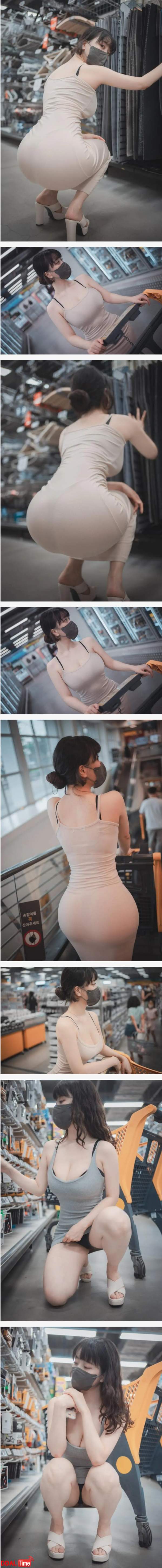 후방) 동탄 이마트 장보러 나온 처자 이미지 #1