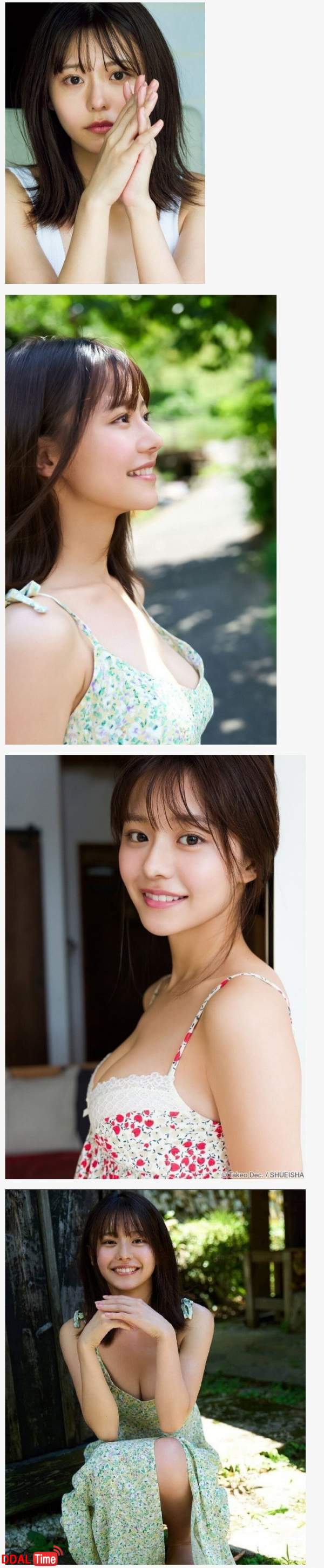 청순한 얼굴과는 전혀 어울리지 않는 가슴 크기 이미지 #1