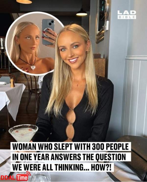 1년 동안 300명과 성관계를 했다는 여자 이미지 #1