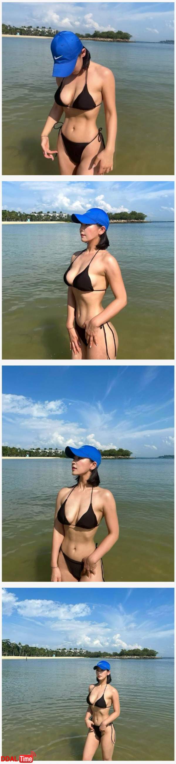 진심 감탄만 나오는 운동녀 비키니 몸매 이미지 #1