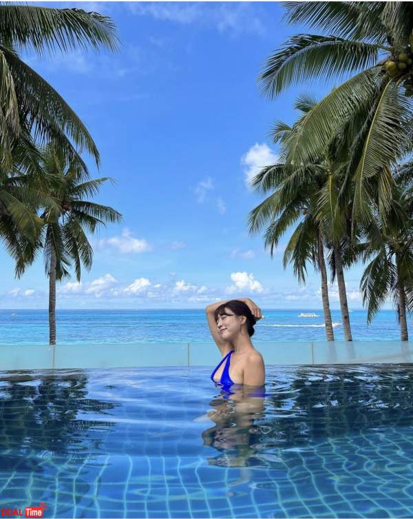 토크 중 행동 하나로 섹드립 박아버리는 미녀 개그우먼 이미지 #2