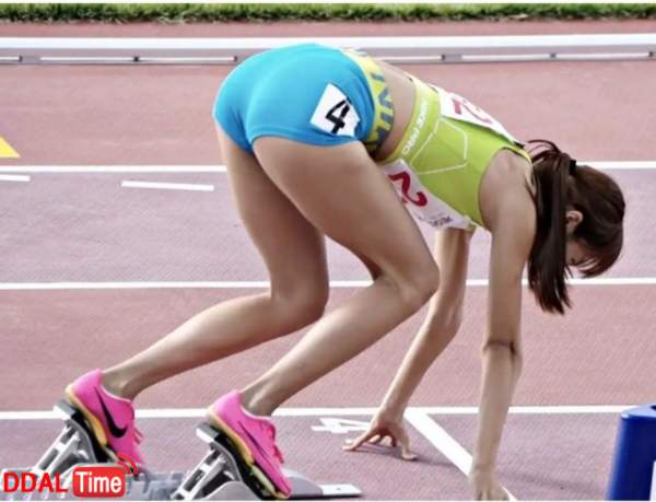 여자 육상 선수의 뒷태.. jpg 이미지 #1