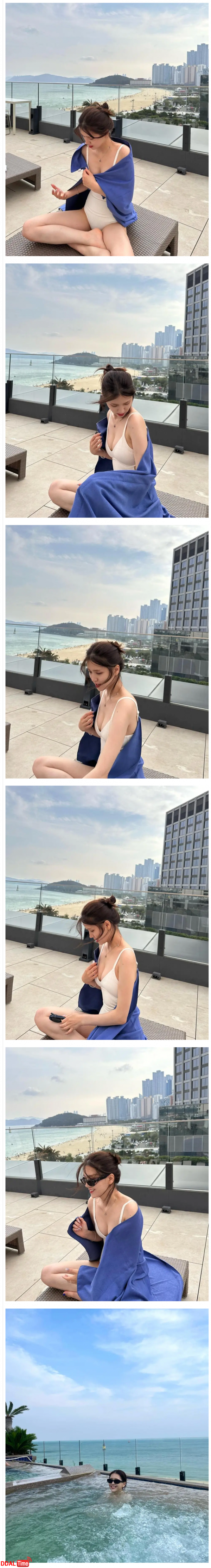 배우 김지은 인스타 수영복 몸매 이미지 #1