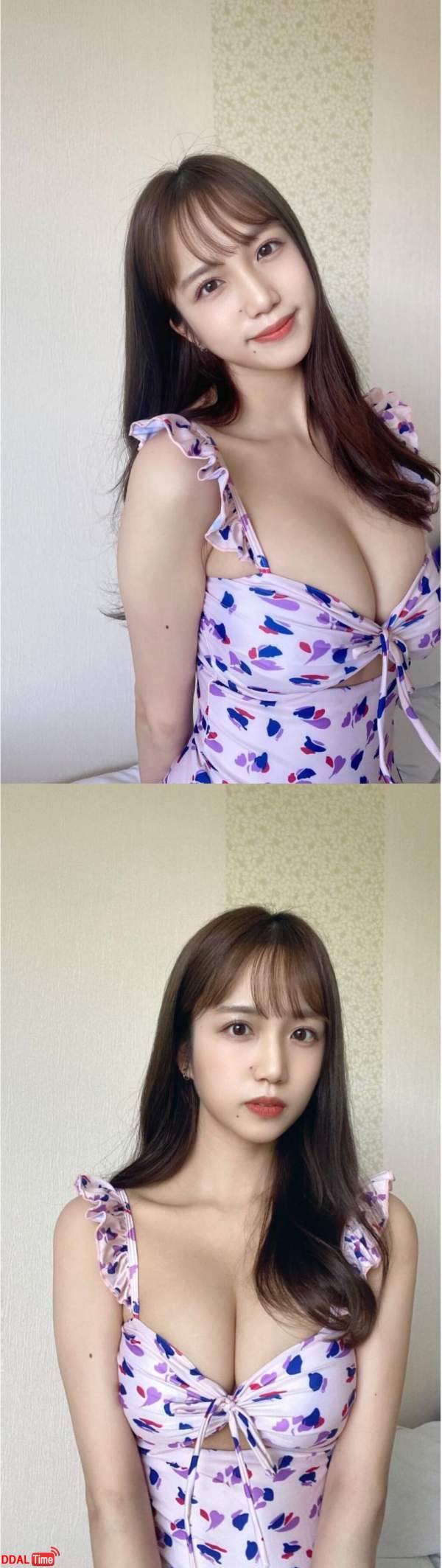 슴 야무지게 모은 수영복 이미지 #1