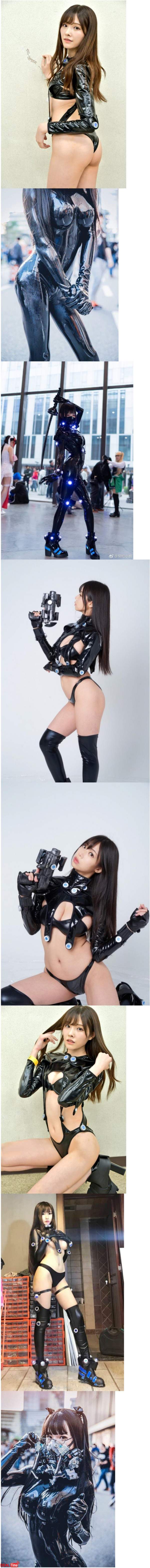 몸매 좋은 누나들만 가능하다는 간츠 코스프레 이미지 #1