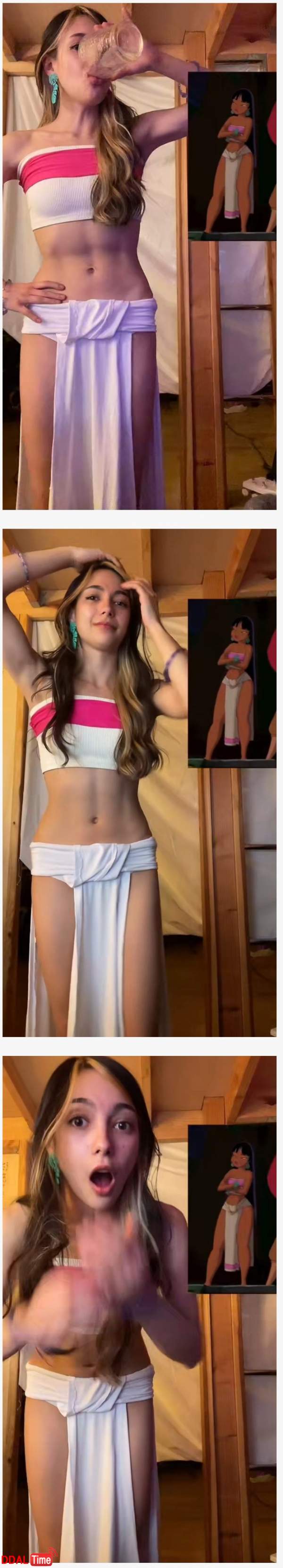 금발 T팬티녀 ㄷㄷㄷ 이미지 #1