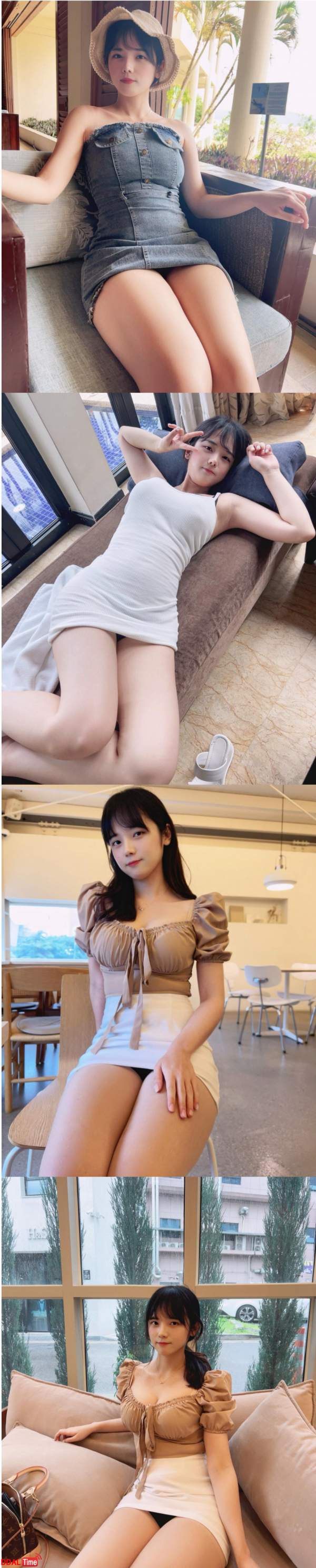 주로 허벅지를 어필하는 인스타녀 이미지 #1