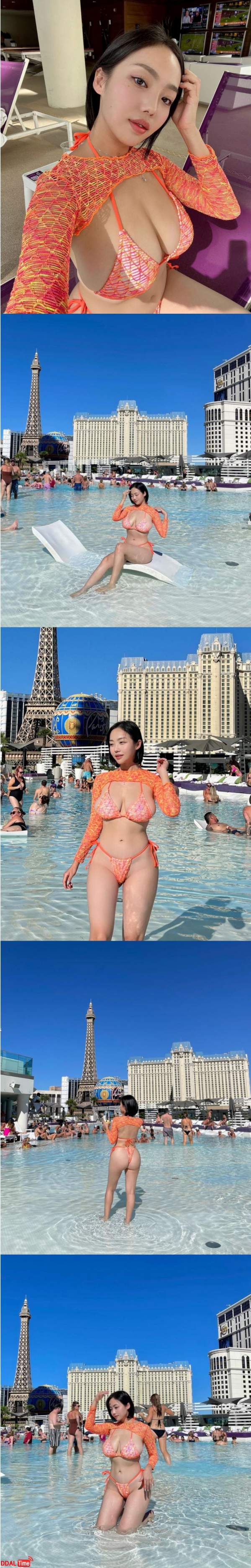 19) 외국에서 한국 클라스 보여주는 처자 이미지 #1